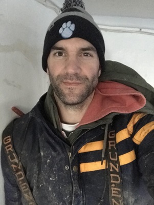 PA Alum Gray Shaneberger on lobster boat